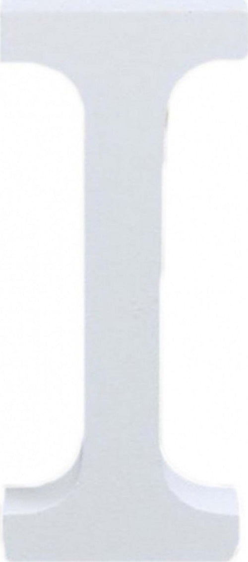 LETTERA I IN LEGNO BIANCO 11CM DECORAZIONE CONFETTATA MATRIMONI PROMESSA WEDDING Casa e cucina/Hobby creativi/Lavorazione del legno/Lettere e numeri Trade Shop italia - Napoli, Commerciovirtuoso.it