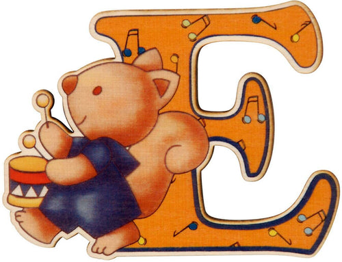 Lettera in legno E Dida