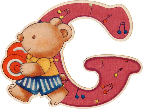 Lettera in legno G Dida