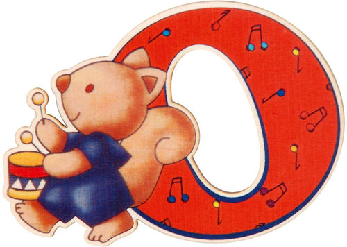 Lettera in legno O Dida
