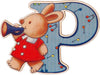 Lettera in legno P Dida
