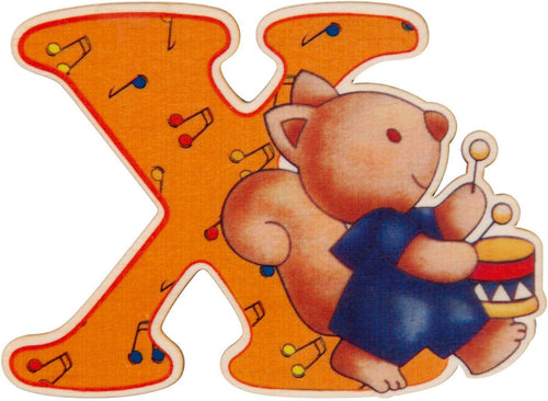 Lettera in legno X Dida