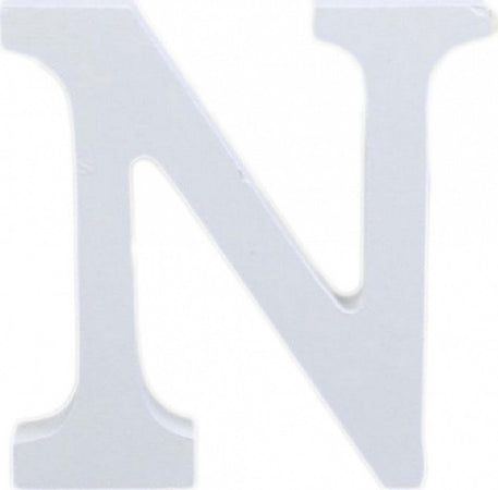 LETTERA N IN LEGNO BIANCO 11CM DECORAZIONE CONFETTATA MATRIMONI COMPLEANNO PROMESSA Casa e cucina/Hobby creativi/Lavorazione del legno/Lettere e numeri Trade Shop italia - Napoli, Commerciovirtuoso.it