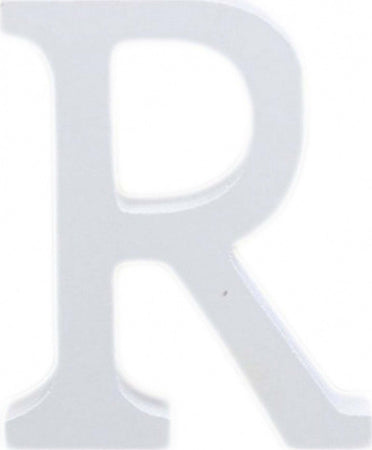 LETTERA R LEGNO BIANCO 11CM DECORAZIONE CONFETTATA MATRIMONI COMPLEANNO PROMESSA Casa e cucina/Hobby creativi/Lavorazione del legno/Lettere e numeri Trade Shop italia - Napoli, Commerciovirtuoso.it