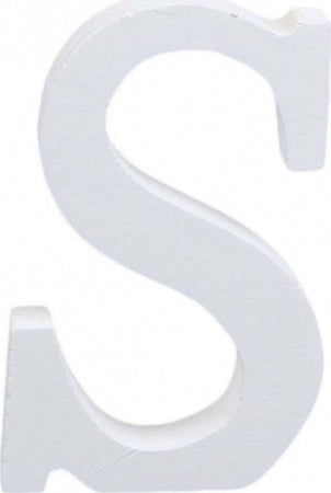 LETTERA S IN LEGNO BIANCO 11CM DECORAZIONE CONFETTATA MATRIMONIO COMPLEANNO WEDDING Casa e cucina/Hobby creativi/Lavorazione del legno/Lettere e numeri Trade Shop italia - Napoli, Commerciovirtuoso.it