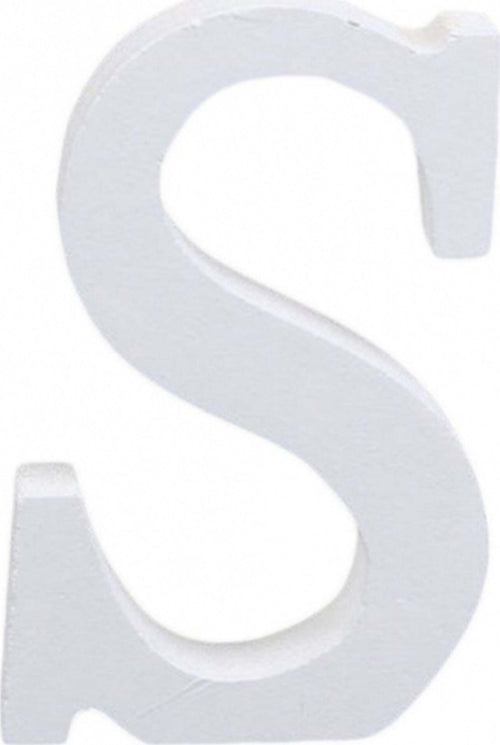 LETTERA S IN LEGNO BIANCO 11CM DECORAZIONE CONFETTATA MATRIMONIO COMPLEANNO WEDDING Casa e cucina/Hobby creativi/Lavorazione del legno/Lettere e numeri Trade Shop italia - Napoli, Commerciovirtuoso.it