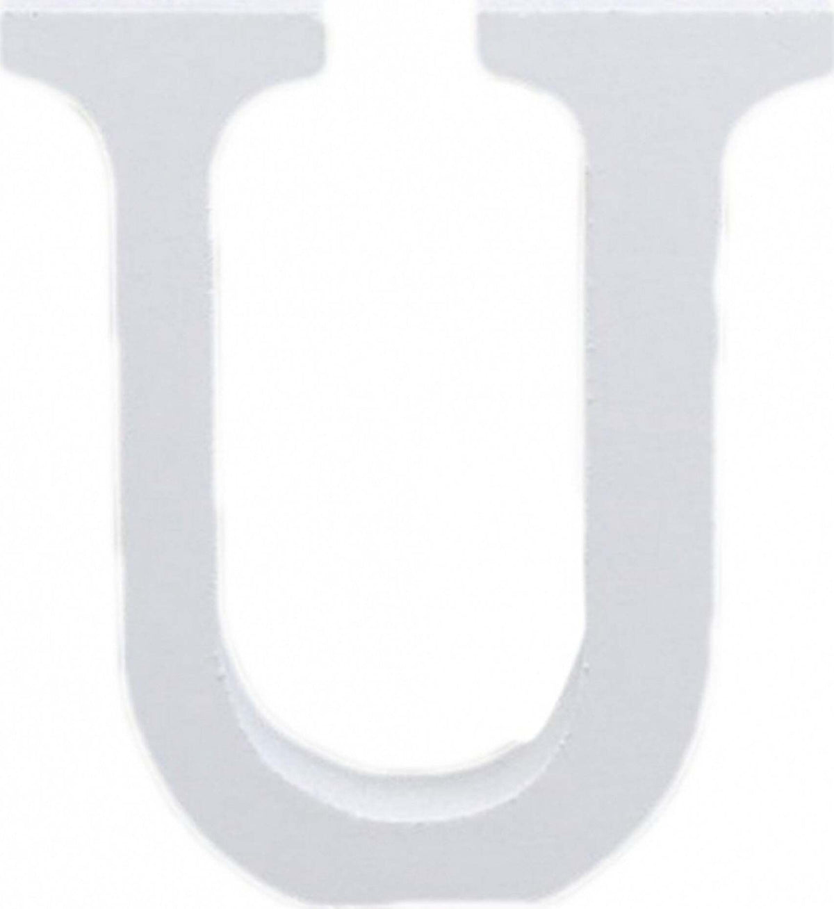 Lettera Q In MDF Rayher 11 Cm | Bianca, Spessore 2 Cm, Per Decorazioni E Fai Da Te - 2