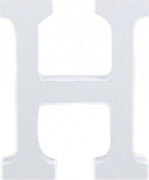 LETTERE ALFABETO LETTERA H IN LEGNO BIANCO H 11 CM DECORAZIONE ARREDO WEDDING Casa e cucina/Hobby creativi/Lavorazione del legno/Lettere e numeri Trade Shop italia - Napoli, Commerciovirtuoso.it