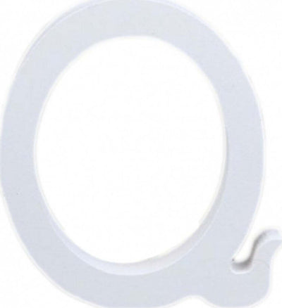 Lettere Alfabeto Lettera Q In Legno Bianco H 11 Cm Decorazione Arredo Wedding Casa e cucina/Hobby creativi/Lavorazione del legno/Lettere e numeri Trade Shop italia - Napoli, Commerciovirtuoso.it