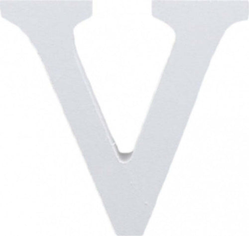 LETTERE ALFABETO LETTERA V IN LEGNO BIANCO H 11 CM DECORAZIONE ARREDO WEDDING Casa e cucina/Hobby creativi/Lavorazione del legno/Lettere e numeri Trade Shop italia - Napoli, Commerciovirtuoso.it