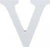 Lettere-Alfabeto-Lettera-V-In-Legno-Bianco-H-11-Cm-Decorazione-Arredo-Wedding