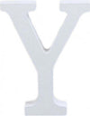 Lettere-Alfabeto-Lettera-Y-In-Legno-Bianco-H-11-Cm-Decorazione-Arredo-Wedding