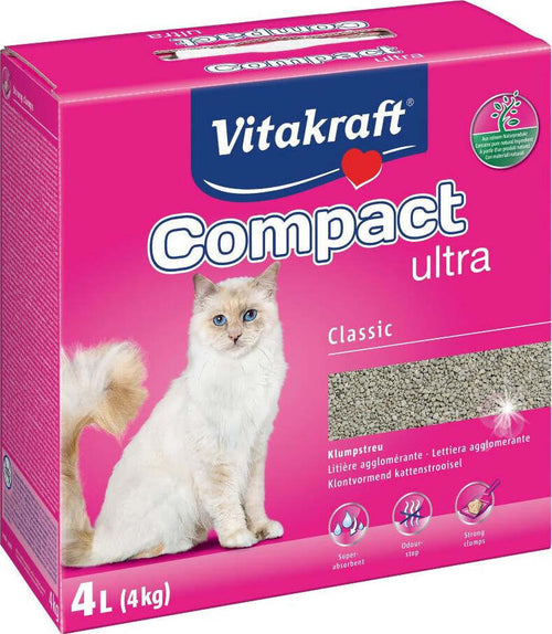 Lettiera gatti Vitakraft Compact Ultra 4 Kg 14029 Prodotti per animali domestici/Gatti/Lettiere e accessori/Sabbia e lettiere Scontolo.net - Potenza, Commerciovirtuoso.it