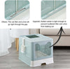 Lettiera Per Gatti Con Ingresso Dall'alto Coperchio Toilette Paletta In Plastica Prodotti per animali > Prodotti per Gatti > Lettiere Trade Shop italia - Napoli, Commerciovirtuoso.it