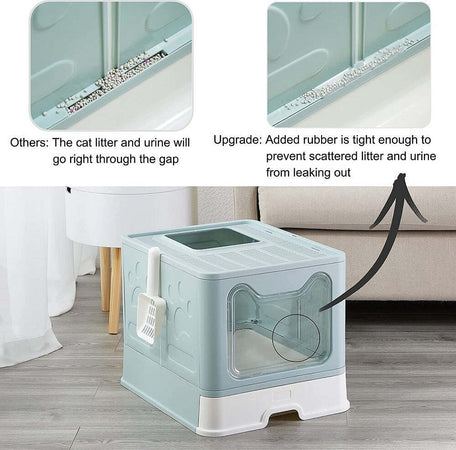 Lettiera Per Gatti Con Ingresso Dall'alto Coperchio Toilette Paletta In Plastica Prodotti per animali > Prodotti per Gatti > Lettiere Trade Shop italia - Napoli, Commerciovirtuoso.it