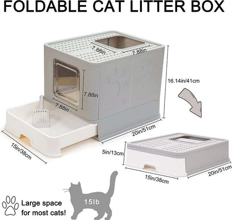 Lettiera Per Gatti Con Ingresso Dall'alto Coperchio Toilette Paletta In Plastica Prodotti per animali > Prodotti per Gatti > Lettiere Trade Shop italia - Napoli, Commerciovirtuoso.it