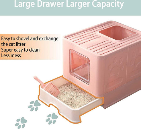 Lettiera Per Gatti Con Ingresso Dall'alto Coperchio Toilette Paletta In Plastica Prodotti per animali > Prodotti per Gatti > Lettiere Trade Shop italia - Napoli, Commerciovirtuoso.it
