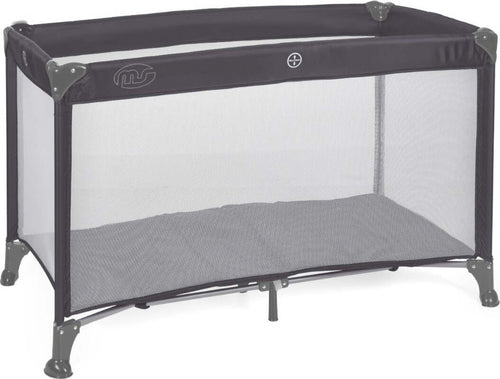 Lettino da Campeggio MS Essential Grigio Scuro Casa e cucina/Arredamento/Cameretta bambini/Lettini per neonati e bambini/Lettini con sbarre La Casa Del Bebè - Napoli, Commerciovirtuoso.it