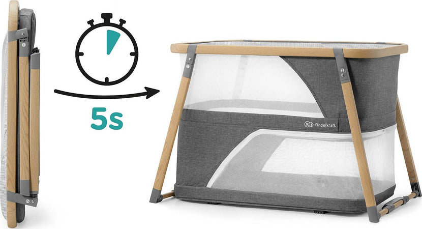 Lettino da Viaggio 4 in 1 SOFI Kinderkraft Casa e cucina/Arredamento/Cameretta bambini/Lettini per neonati e bambini/Culle/Culla da trasporto La Casa Del Bebè - Napoli, Commerciovirtuoso.it