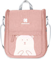 Lettino da viaggio + Borsa 2in1 Bear Pink Casa e cucina/Arredamento/Cameretta bambini/Lettini per neonati e bambini/Culle/Culla da trasporto La Casa Del Bebè - Napoli, Commerciovirtuoso.it