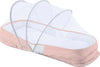 Lettino da viaggio + Borsa 2in1 Bear Pink Casa e cucina/Arredamento/Cameretta bambini/Lettini per neonati e bambini/Culle/Culla da trasporto La Casa Del Bebè - Napoli, Commerciovirtuoso.it