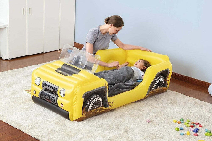 Lettino Gonfiabile Bambini Jeep Fuoristrada 160x84x58cm Materasso Floccato 67714 Giochi e giocattoli/Sport e giochi all'aperto/Giochi aquatici e piscine per bambini/Canotti e gonfiabili galleggianti Trade Shop italia - Napoli, Commerciovirtuoso.it