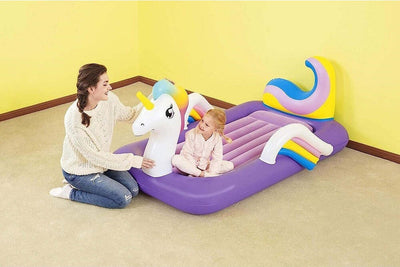 Lettino Gonfiabile Per Bambini Unicorno 196x104x84 Cm Materasso Floccato 67713 Giochi e giocattoli/Sport e giochi all'aperto/Giochi aquatici e piscine per bambini/Canotti e gonfiabili galleggianti Trade Shop italia - Napoli, Commerciovirtuoso.it
