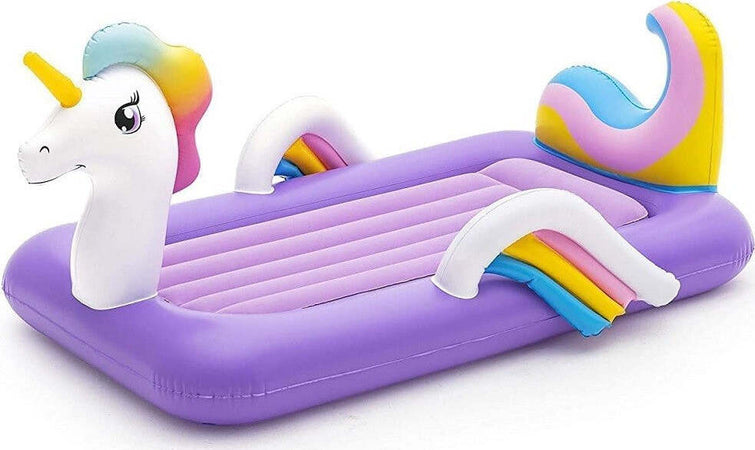 Lettino Gonfiabile Per Bambini Unicorno 196x104x84 Cm Materasso Floccato 67713 Giochi e giocattoli/Sport e giochi all'aperto/Giochi aquatici e piscine per bambini/Canotti e gonfiabili galleggianti Trade Shop italia - Napoli, Commerciovirtuoso.it