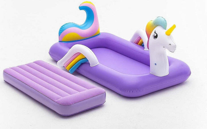 Lettino Gonfiabile Per Bambini Unicorno 196x104x84 Cm Materasso Floccato 67713 Giochi e giocattoli/Sport e giochi all'aperto/Giochi aquatici e piscine per bambini/Canotti e gonfiabili galleggianti Trade Shop italia - Napoli, Commerciovirtuoso.it
