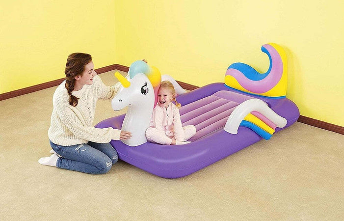 Lettino Gonfiabile Per Bambini Unicorno 196x104x84 Cm Materasso Floccato 67713 Giochi e giocattoli/Sport e giochi all'aperto/Giochi aquatici e piscine per bambini/Canotti e gonfiabili galleggianti Trade Shop italia - Napoli, Commerciovirtuoso.it