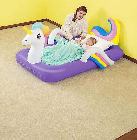 Lettino Gonfiabile Per Bambini Unicorno 196x104x84 Cm Materasso Floccato 67713 Giochi e giocattoli/Sport e giochi all'aperto/Giochi aquatici e piscine per bambini/Canotti e gonfiabili galleggianti Trade Shop italia - Napoli, Commerciovirtuoso.it
