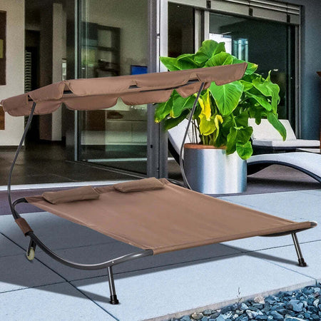 Lettino-Matrimoniale-2-Posti-Parasole-Regolabile-da-Esterno-e-Giardino-200x175-x134cm-Marrone-84B-174BN