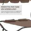 Lettino-Matrimoniale-2-Posti-Parasole-Regolabile-da-Esterno-e-Giardino-200x175-x134cm-Marrone-84B-174BN