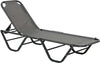 Lettino-Prendisole-in-Alluminio-con-Schienale-Reclinabile-a-5-Livelli,-163x58.5x91cm,-Grigio-84B-386GY
