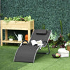 Lettino-Prendisole-in-Alluminio,-Sedia-Sdraio-da-Giardino-in-Textilene-con-Poggiatesta-Rimovibile-84B-572BK
