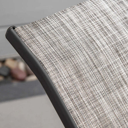 Lettino-Prendisole-Pieghevole-Ergonomico-da-Esterno-in-Metallo-e-Tessuto-a-Rete,-170x62x68cm,-Grigio-84B-669