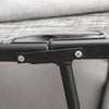 Lettino-Prendisole-Pieghevole-Ergonomico-da-Esterno-in-Metallo-e-Tessuto-a-Rete,-170x62x68cm,-Grigio-84B-669