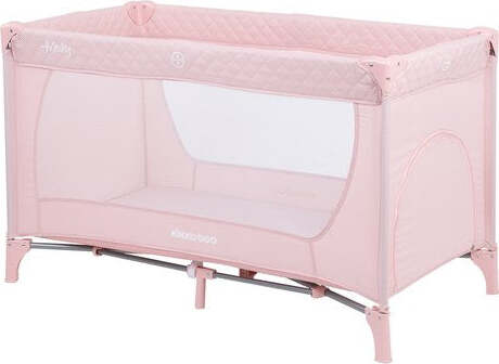 Lettino-viaggio-Kikka-Boo-31003020040-MEDLEY-Pieghevole-1-livello-Pink