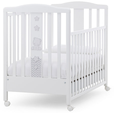 Lettino Italbaby Pop Star Bianco/Grigio