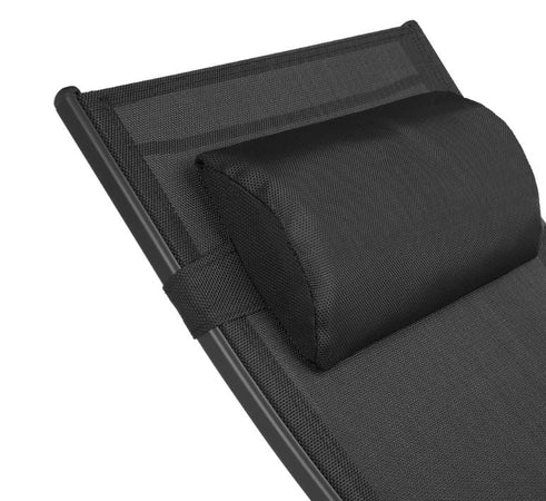 Lettino prendisole in alluminio "Sophia" impilabile per piscina e giardino