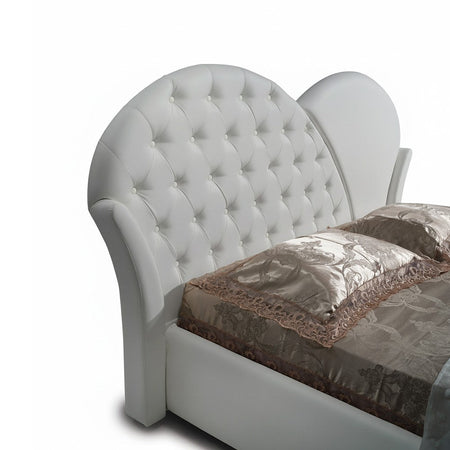 Letto Marubi bianco contenitore