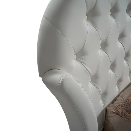 Letto Marubi bianco contenitore