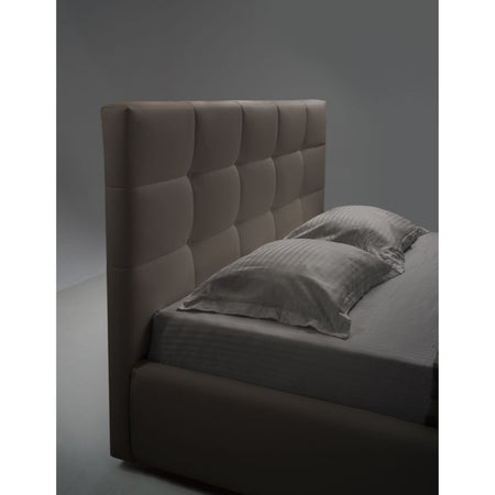 Letto matrimoniale contenitore Napoli tortora