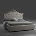 Letto matrimoniale Savoia bianco con contenitore