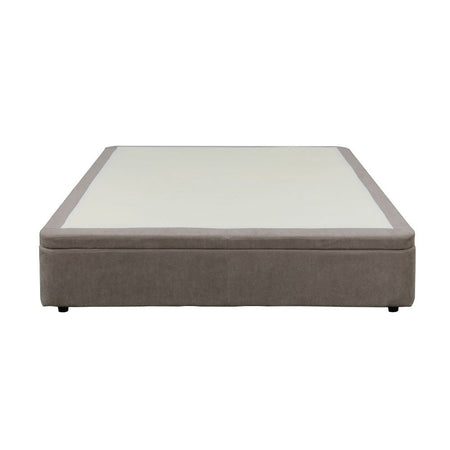 Letto matrimoniale Sommier 160x190 con contenitore in tessuto Enjoy 03 taupe