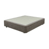 Letto matrimoniale Sommier 160x190 con contenitore in tessuto Enjoy 03 taupe
