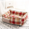 Letto Per Cani Traspirante Cotone Lavabile Divano Tg.s 45x35cm Griglia Rossa Prodotti per animali domestici/Cani/Lettini accessori e mobili/Lettini Trade Shop italia - Napoli, Commerciovirtuoso.it