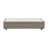 Letto singolo Sommier 80x190 con contenitore in tessuto Enjoy 03 taupe