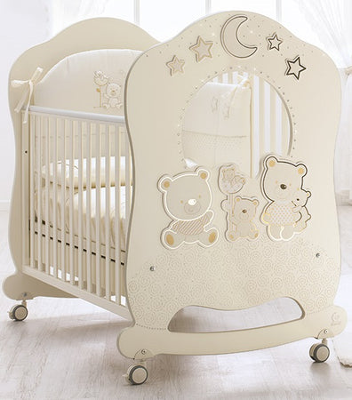 Lettino Oblò Italbaby Happy Family Avorio