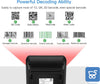 Lettore di Codici a Barre a Mani Libere QR 2D 1D Automatico Desktop Omnidirezionale Grande finestra di scansione per leggere PDF417 su Carta d'Identità Patenti Passaporti